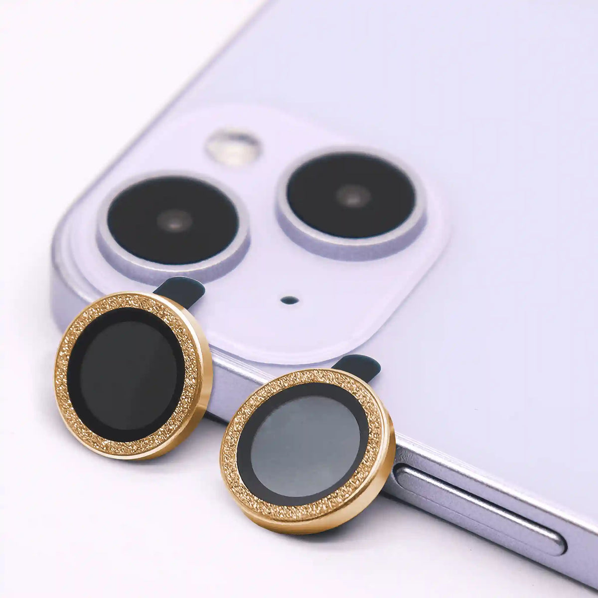 Camera Lens Protector Bundle - Gold Glitter