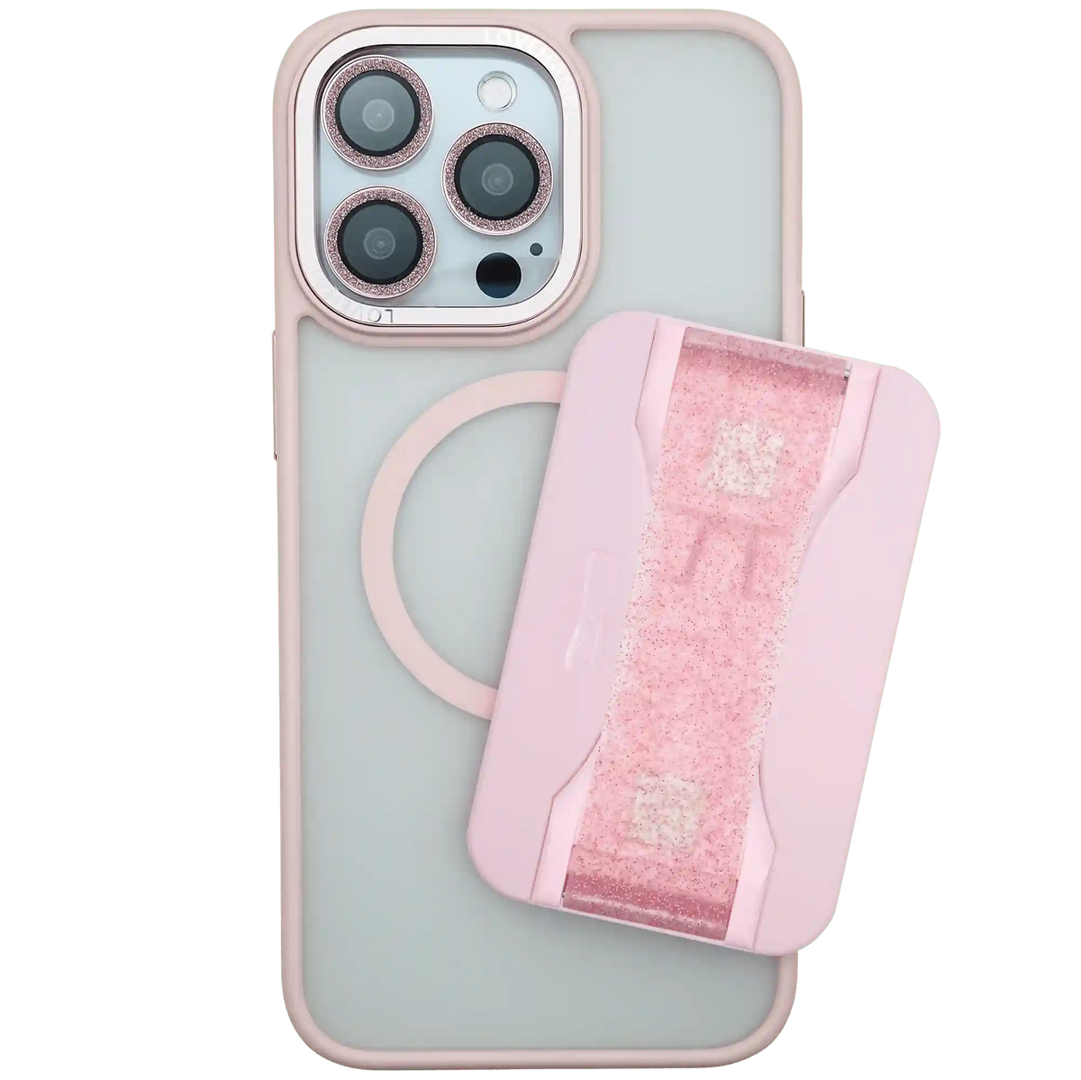 Total Package - PRO for Magsafe - Pink Diamond Glitter