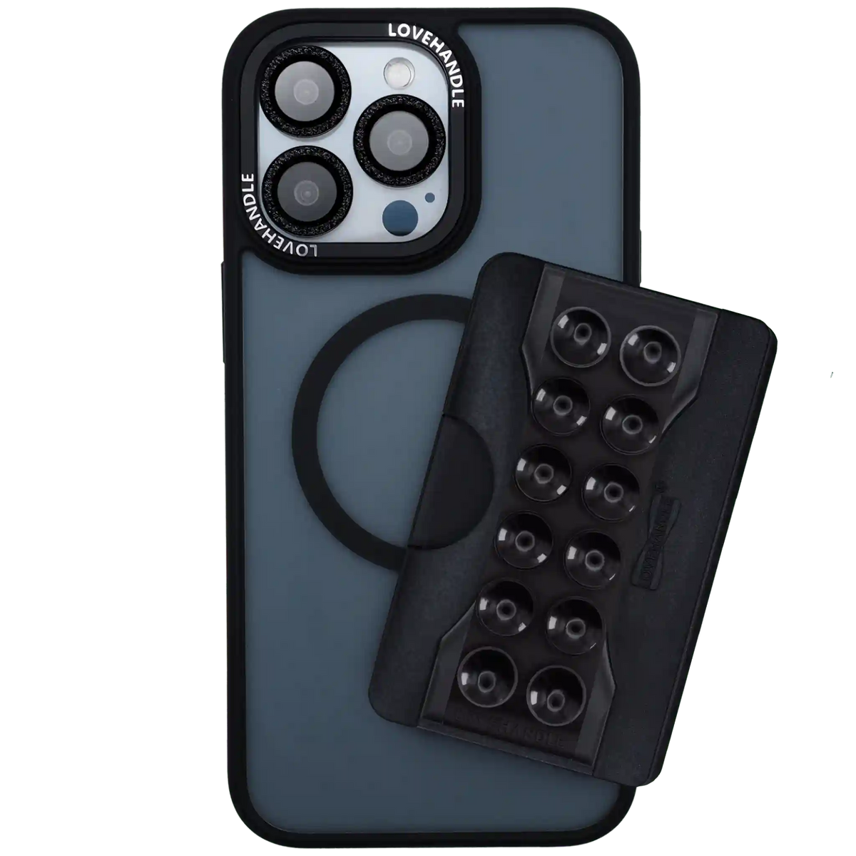 Total Package - PRO Wallet for MagSafe - Black Suction