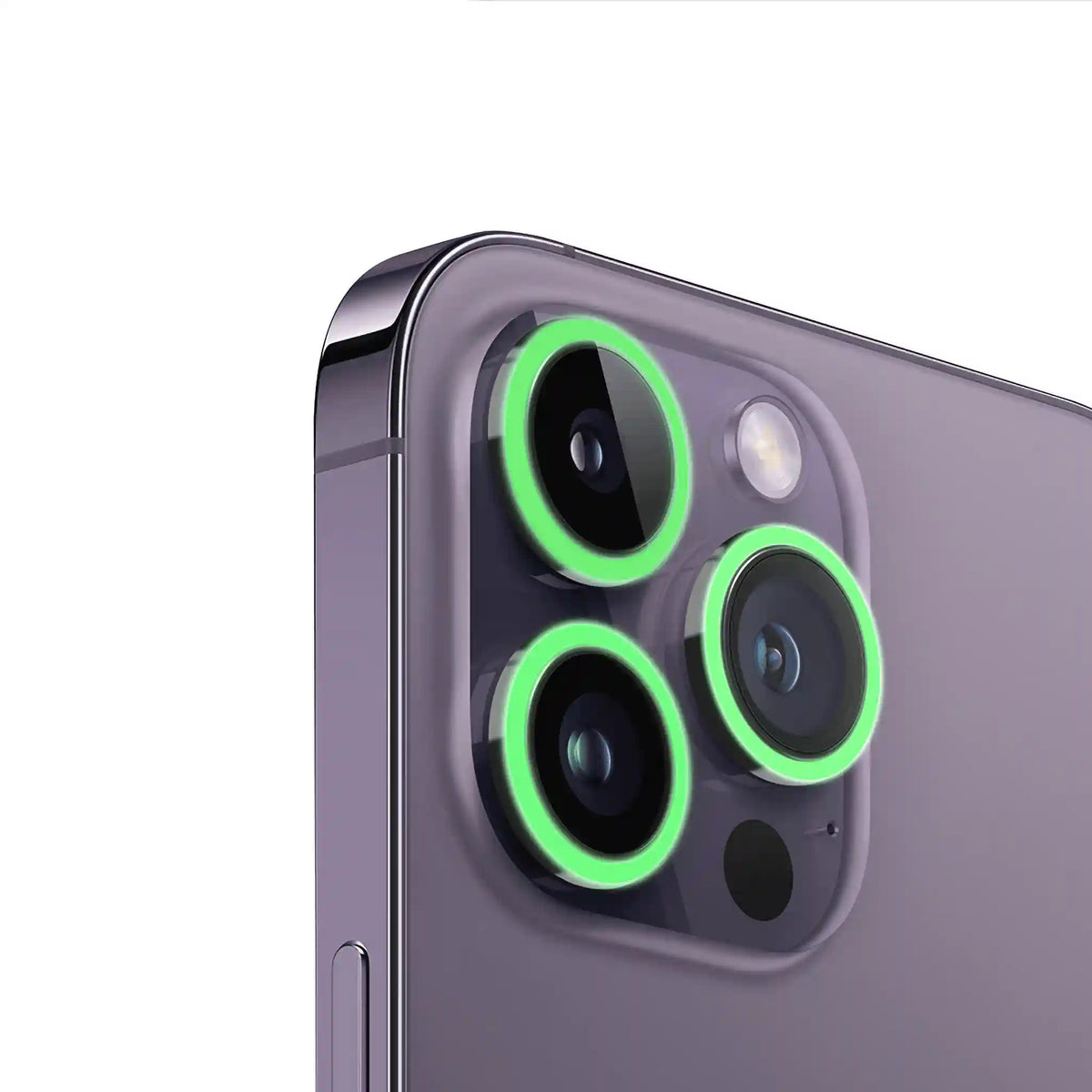 Camera Lens Protector - Glow Green