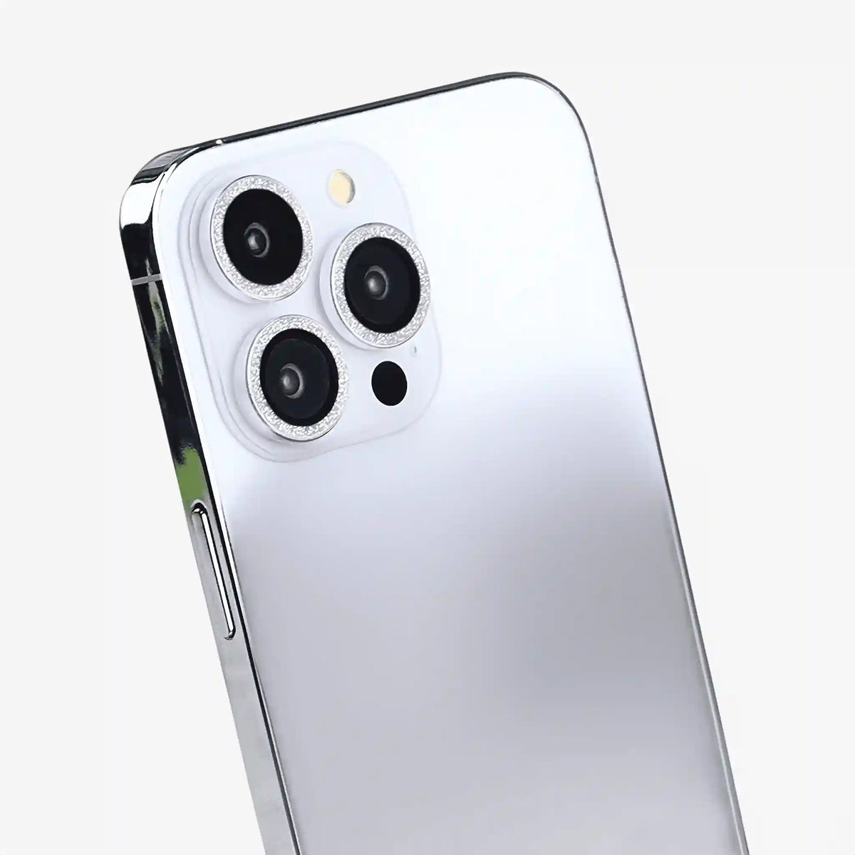 Camera Lens Protector - Silver Glitter
