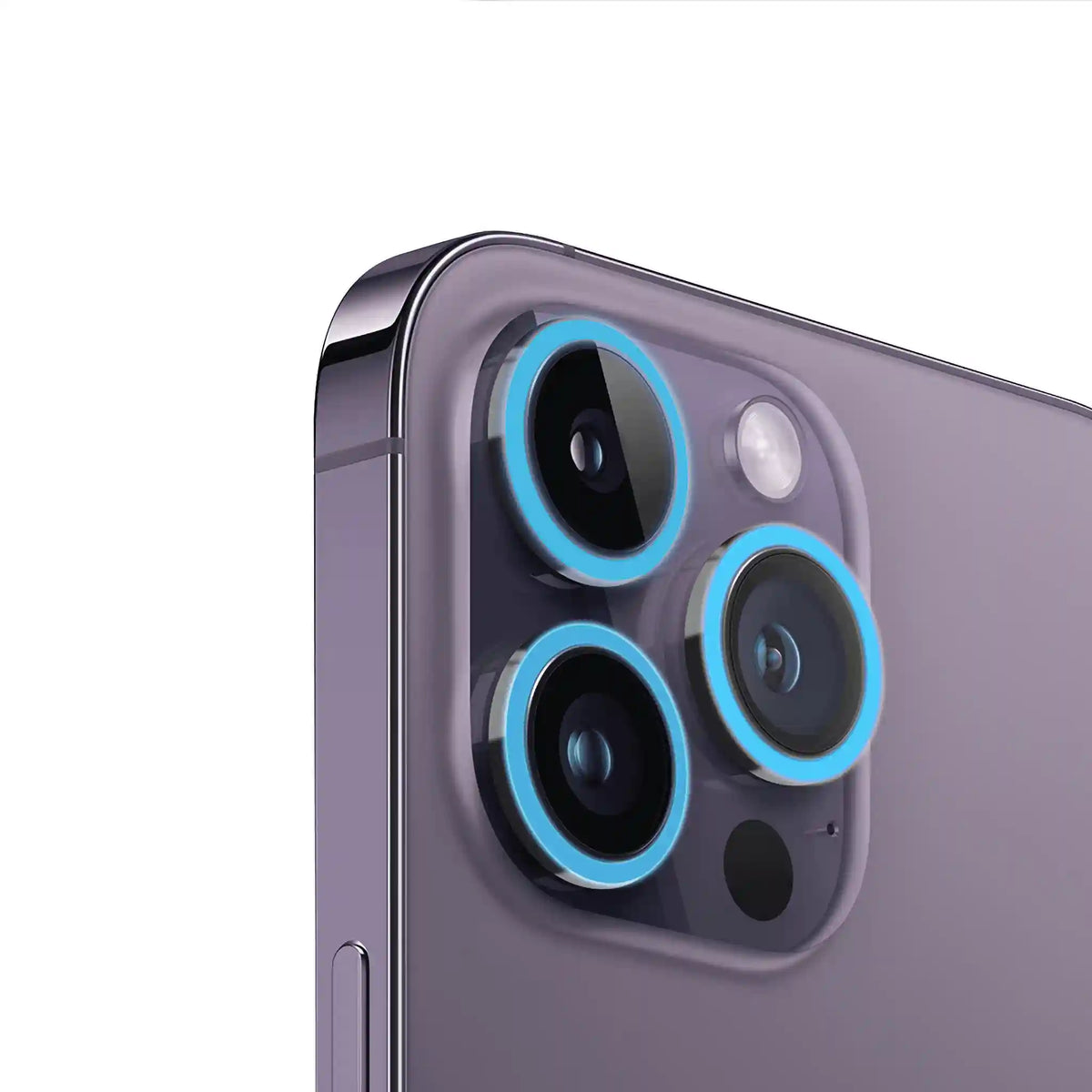 Camera Lens Protector Bundle - Glow Blue