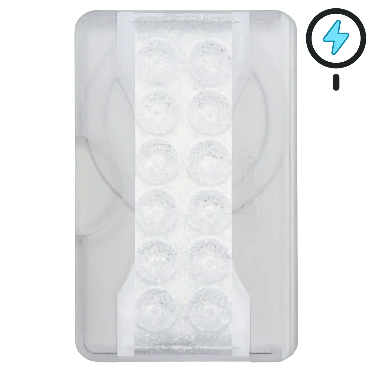 PRO Wallet for MagSafe - Crystal Clear Glitter Suction